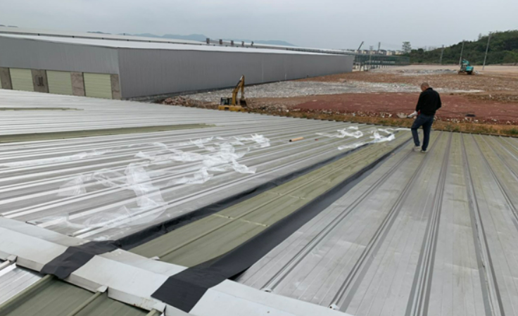 连江厂房屋面防水维修案例